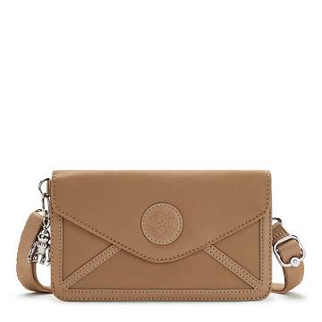 Kipling New Lelio Crossbody Táska Barna | HU 1206FD